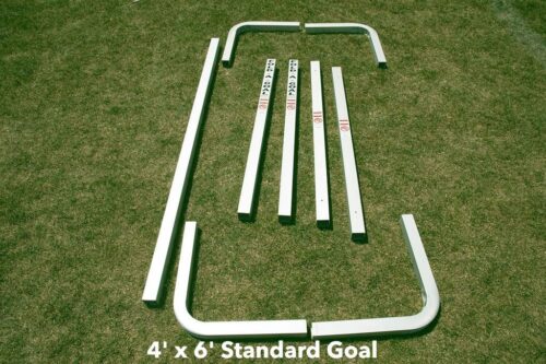 4' X 6' Standard Aluminum Goals (PAIR)