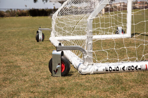 4' x 6'  Deluxe Pro Soccer Goals With Clip Channel (PAIR)