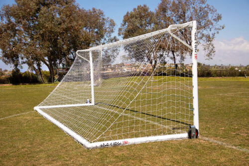 6'6" x 18'6" Deluxe European Aluminum Goal (PAIR)