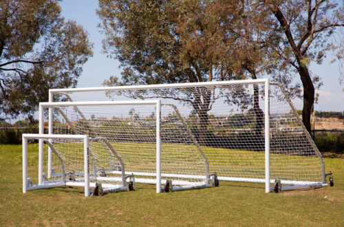 8' x 24' Deluxe Pro Soccer Goals w/Clip Channel(Each)