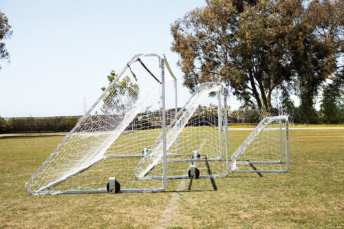 4' x 6' 3-Piece Aluminum Goals (PAIR)