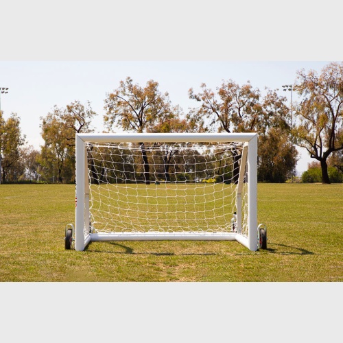 4' x 6'  Deluxe Pro Soccer Goals With Clip Channel (PAIR)