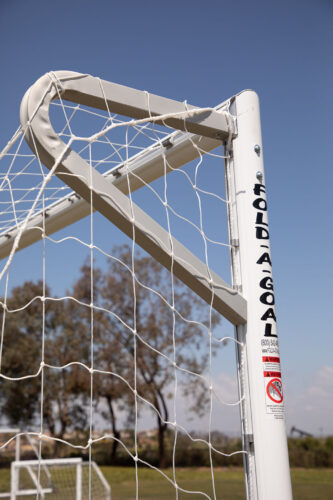 6'6" x 18'6" Deluxe European Aluminum Goal (PAIR)