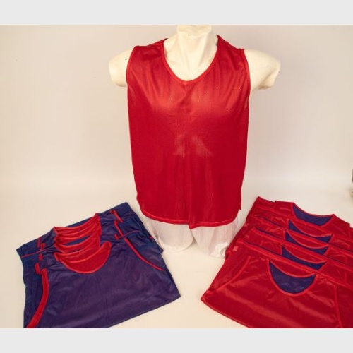 Reversible Scrimmage Vest        - Red & Blue