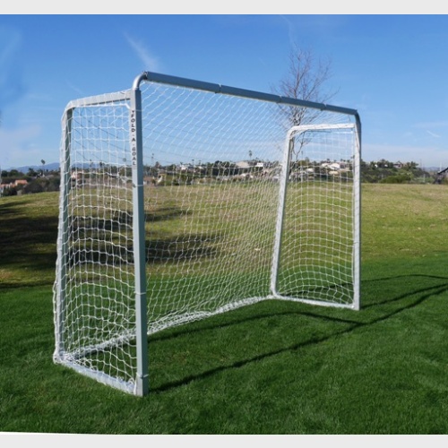 6'7" x 9'10"  New!  Folding Futsal Goals  (Pair) with Back Bottom Bars