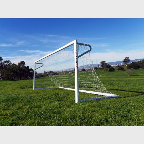 6'6" x 18'6" Deluxe European Aluminum Goal (PAIR)