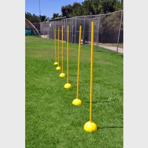 Weighted Dome Base Agility Poles