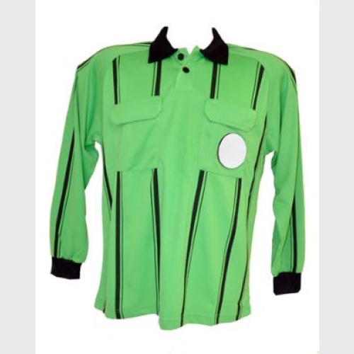 Standard Referee Shirt - Long  Sleeve Green