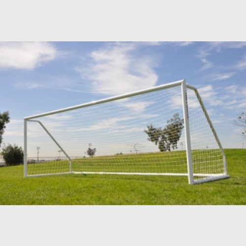 8' x 24' Deluxe Pro Soccer Goals w/Clip Channel(Each)