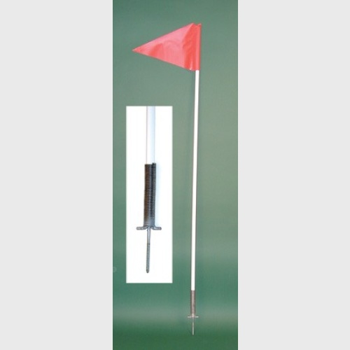 Corner Flags With  Spring  Base - Set of 4