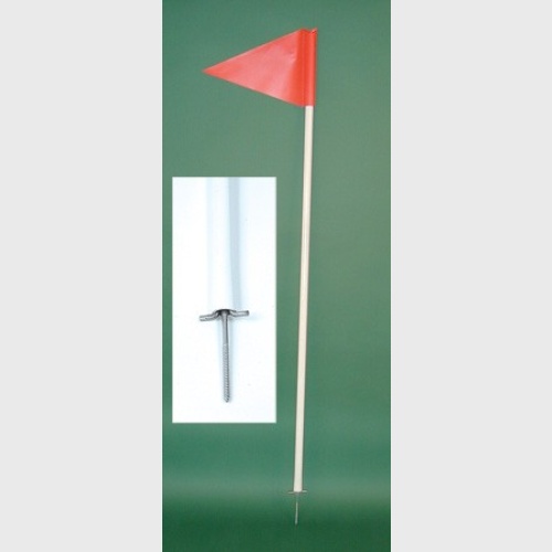 Heavy  Duty Corner Flags  With Screw Tip - Set of 4