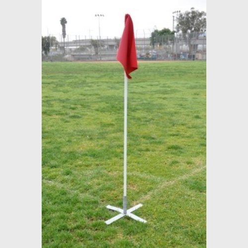 Weighted Base Corner Flags for Turf & Indoor - Set of 4