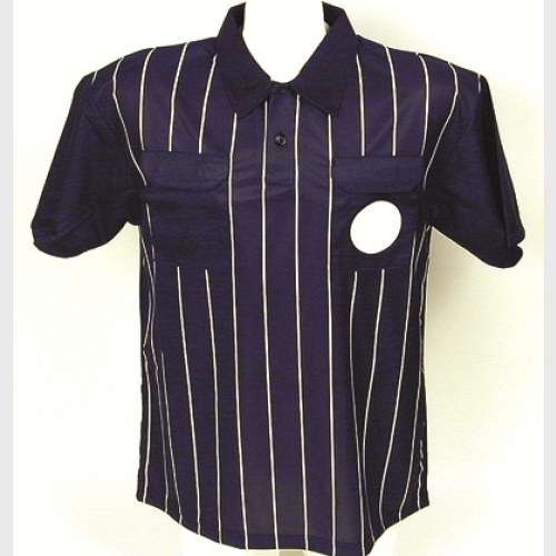 Classic Referee Shirt - Short Sleeve Black