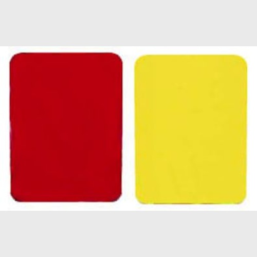 Red and Yellow cards only